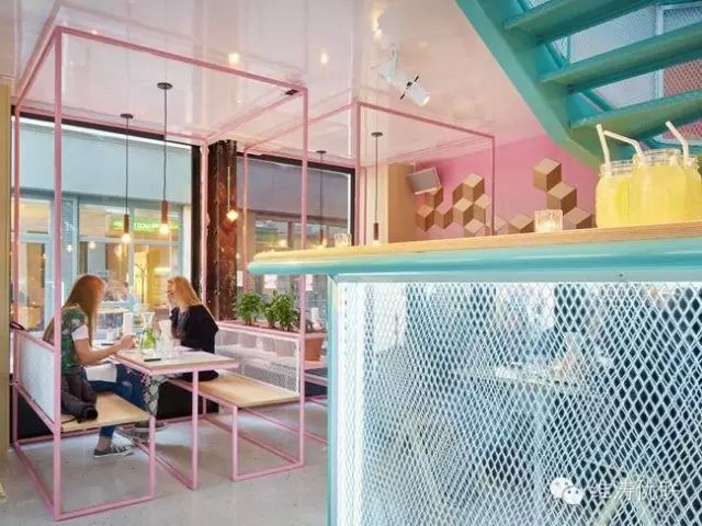 一家巴黎的漢堡店