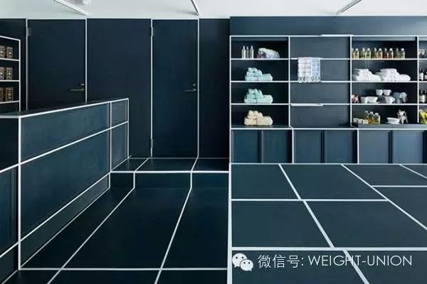 用方格構(gòu)筑的日式精品店空間